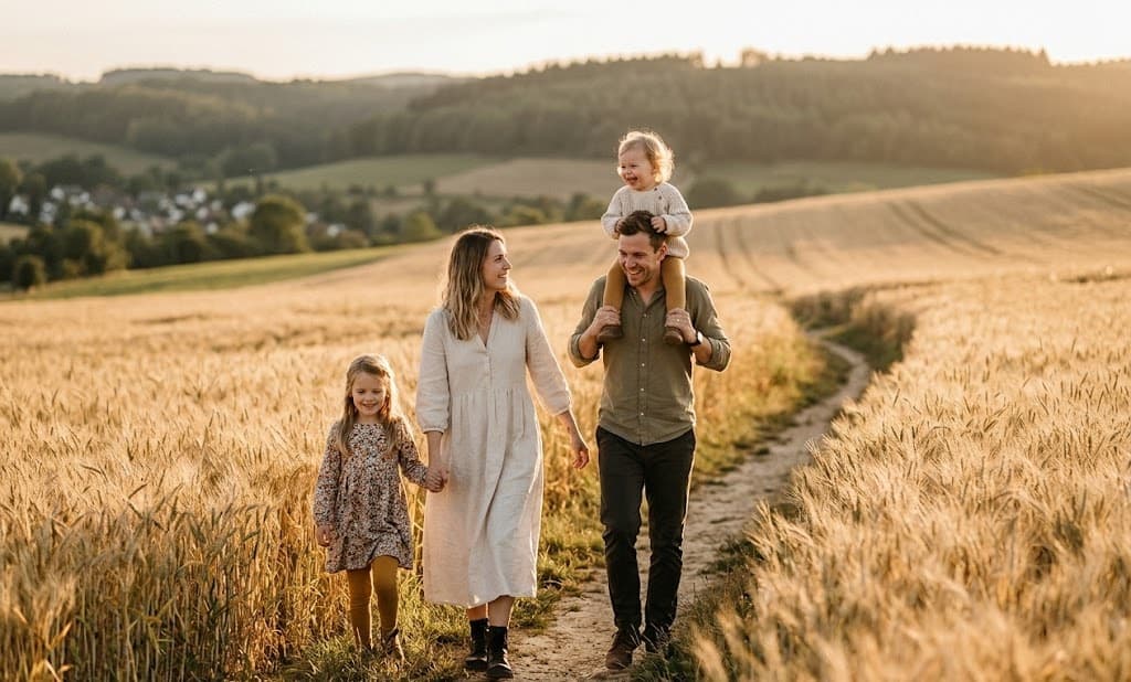 Familien-Shoot in Bergheim