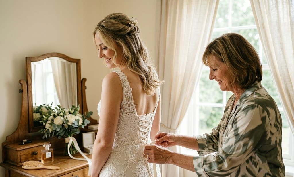 Getting Ready Hochzeit — Warum Getting Ready der emotionalste Teil des Tages ist